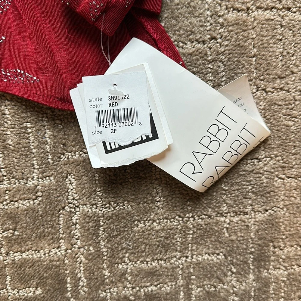 NWT Rabbit Rabbit Rabbit Patterned Top - Picture 3 of 5